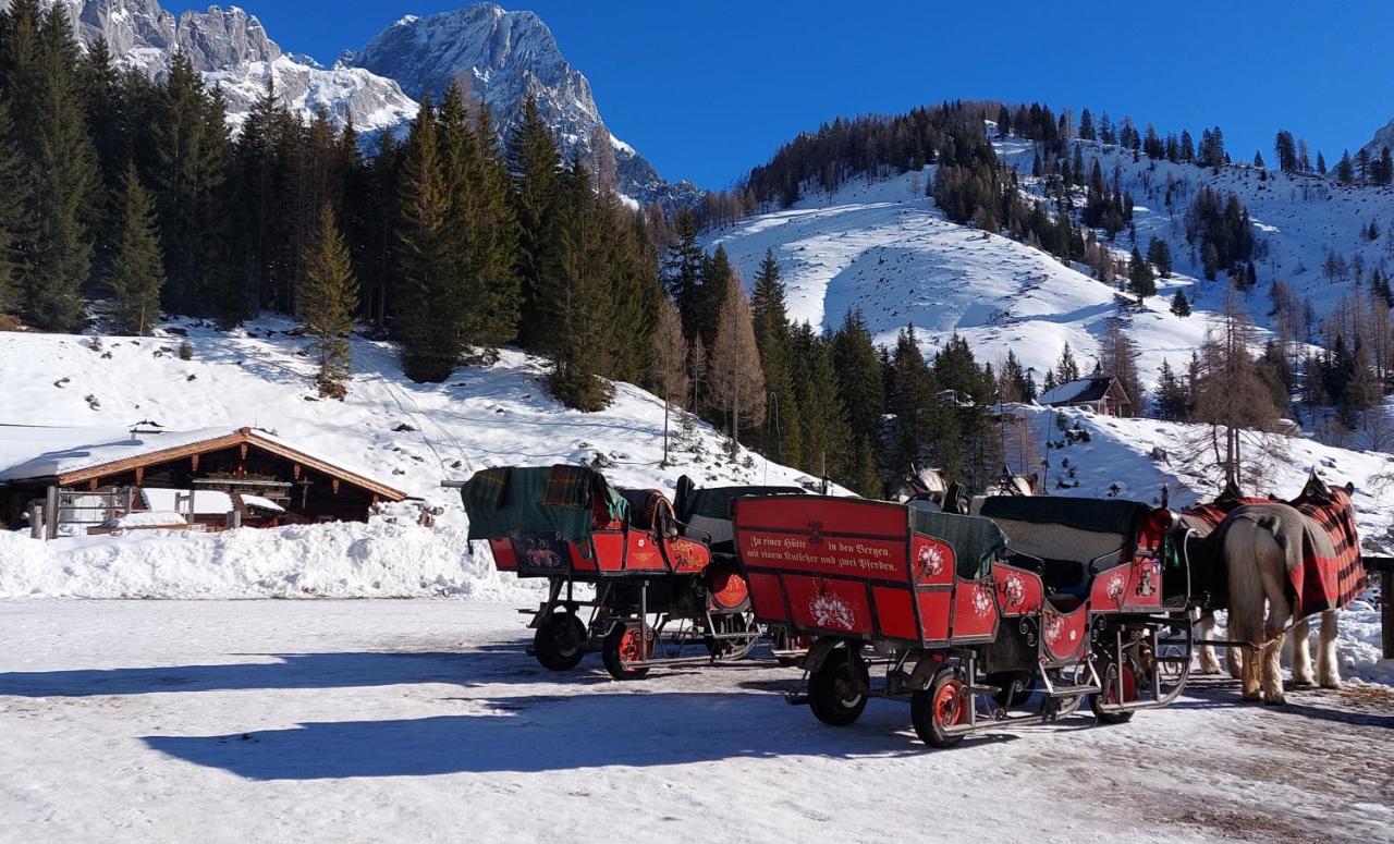Hotel Garni Sonnhof Flachau Exteriör bild